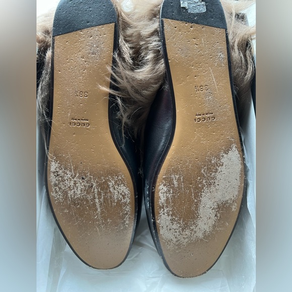 Mint condition fur Gucci loafers - Picture 3 of 3